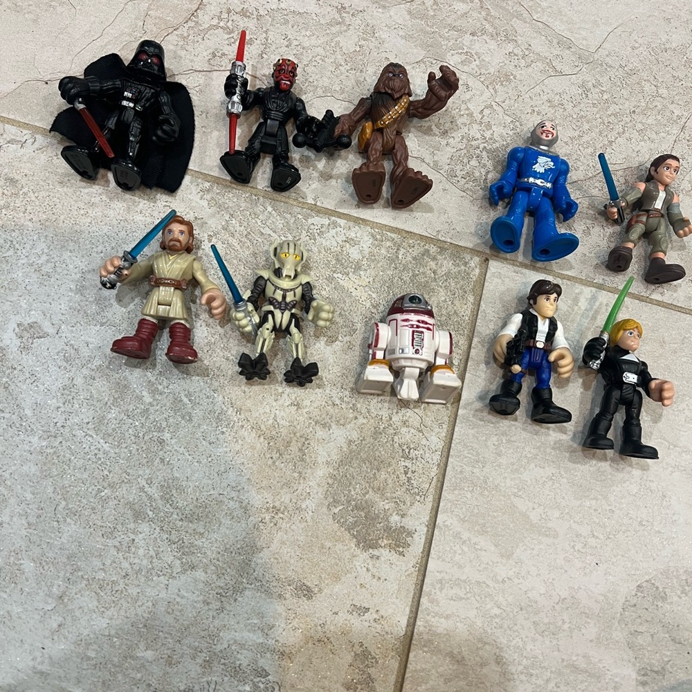 Star Wars Action Figure Set - Star Wars Galactic Heroes Mini Figures